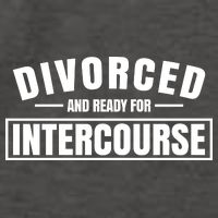 Divorced And Ready For Intercourse Vector Backpack
