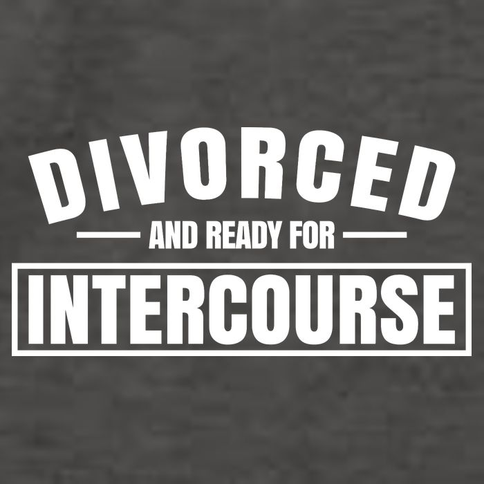 Divorced And Ready For Intercourse Vector Backpack