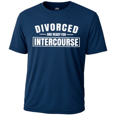 Divorced And Ready For Intercourse Cooling Performance Crew T-Shirt