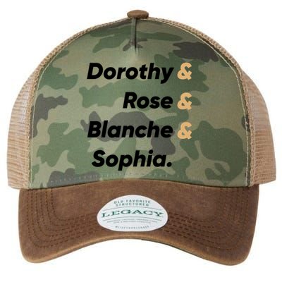 Dorothy And Rose And Blanche And Sophia. Legacy Tie Dye Trucker Hat