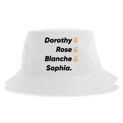 Dorothy And Rose And Blanche And Sophia. Sustainable Bucket Hat