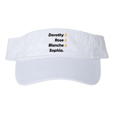 Dorothy And Rose And Blanche And Sophia. Valucap Bio-Washed Visor