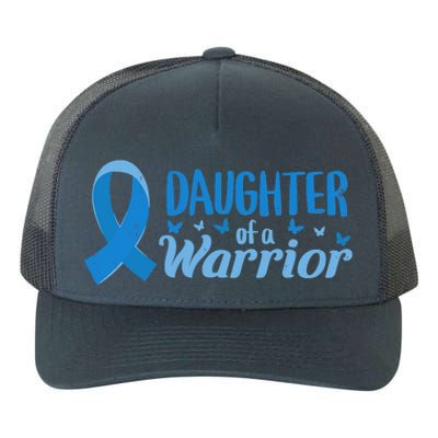 Diabetes Awareness Rainbow Blue Ribbon Fight T1 T2 Diabetes Yupoong Adult 5-Panel Trucker Hat