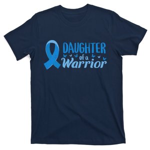 Diabetes Awareness Rainbow Blue Ribbon Fight T1 T2 Diabetes T-Shirt