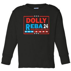 Dolly And Reba 2024 Gift Toddler Long Sleeve Shirt