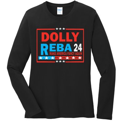 Dolly And Reba 2024 Gift Ladies Long Sleeve Shirt