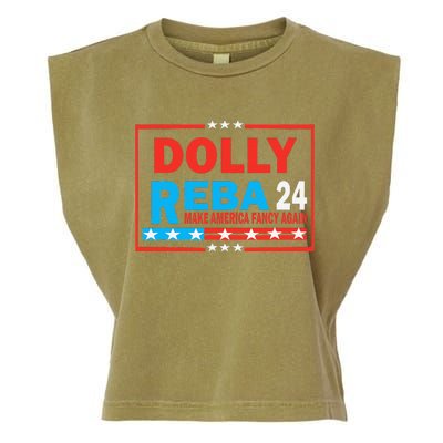 Dolly And Reba 2024 Gift Garment-Dyed Women's Muscle Tee