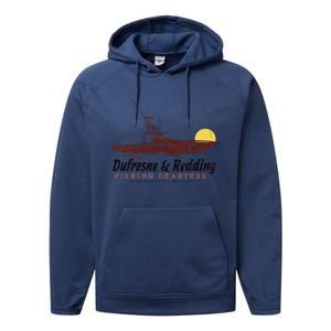 Dufresne And Redding Fishing Charters Zihuatanejo Mexico Performance Fleece Hoodie