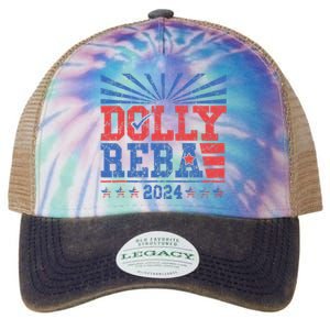 Dolly And Reba 2024 Legacy Tie Dye Trucker Hat