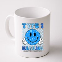 Diabetes Awareness Ribbon T1d Warrior Support Squad Coffee Mug