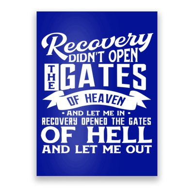 Drug Addiction Recovery Quote Sobriety 12 Steps Aa Gift Poster