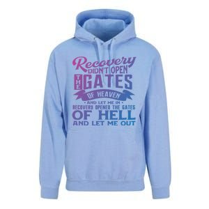 Drug Addiction Recovery Quote Sobriety 12 Steps Aa Gift Unisex Surf Hoodie