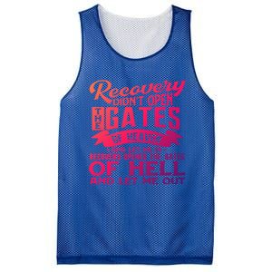 Drug Addiction Recovery Quote Sobriety 12 Steps Aa Gift Mesh Reversible Basketball Jersey Tank