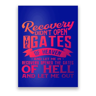Drug Addiction Recovery Quote Sobriety 12 Steps Aa Gift Poster