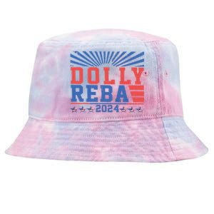 Dolly And Reba 2024 Tie-Dyed Bucket Hat