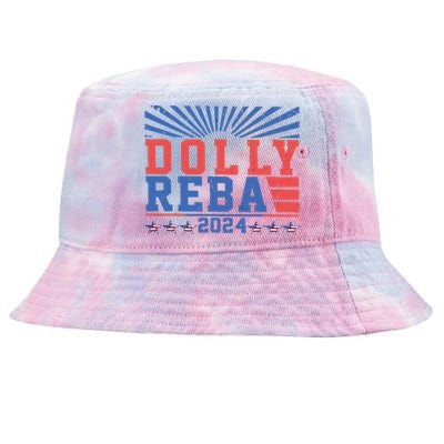 Dolly And Reba 2024 Tie-Dyed Bucket Hat