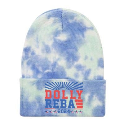 Dolly And Reba 2024 Tie Dye 12in Knit Beanie