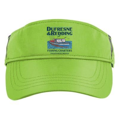 DUFRESNE And REDDING Fishing Charters Adult Drive Performance Visor