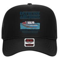 DUFRESNE And REDDING Fishing Charters High Crown Mesh Back Trucker Hat