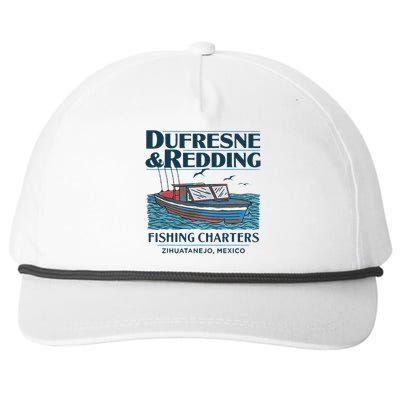 DUFRESNE And REDDING Fishing Charters Snapback Five-Panel Rope Hat