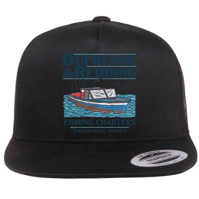 DUFRESNE And REDDING Fishing Charters Flat Bill Trucker Hat