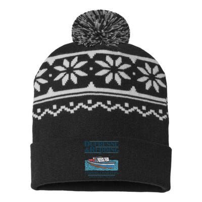 DUFRESNE And REDDING Fishing Charters USA-Made Snowflake Beanie