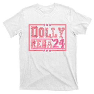 Dolly And Reba For President Pink 2024 T-Shirt