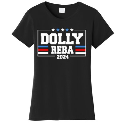 Dolly And Reba 2024 Make America Fancy Again Women's T-Shirt