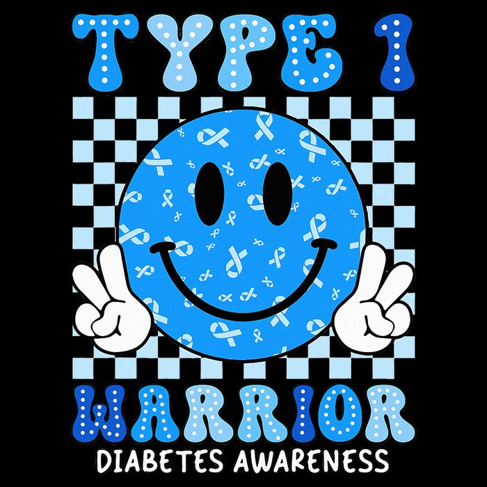 Diabetes Awareness Ribbon T1d Warrior Support Squad Bag