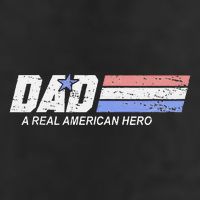 Dad A Real American Hero Golf Towel