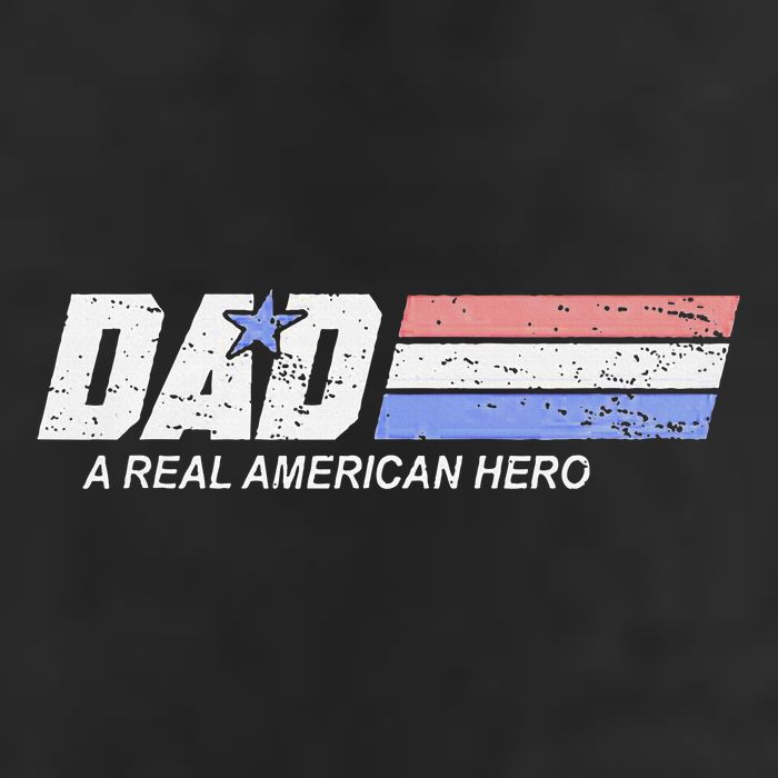 Dad A Real American Hero Golf Towel