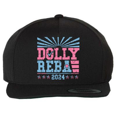 Dolly And Reba 2024 For President Wool Snapback Cap