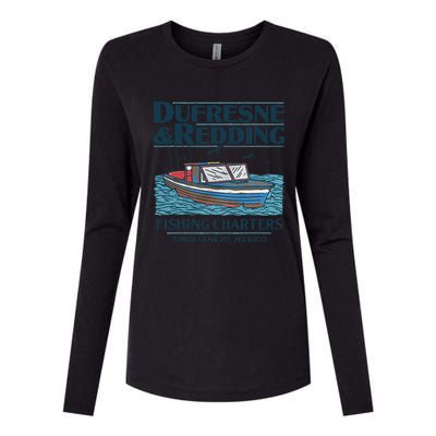 Dufresne And Redding Fishing Charters Womens Cotton Relaxed Long Sleeve T-Shirt