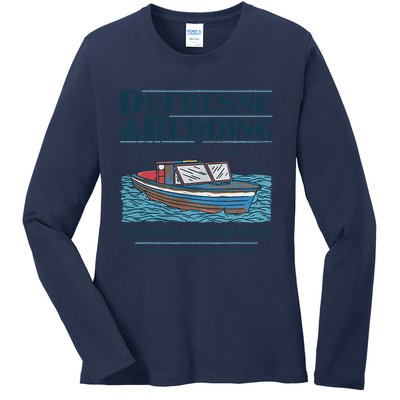 Dufresne And Redding Fishing Charters Ladies Long Sleeve Shirt