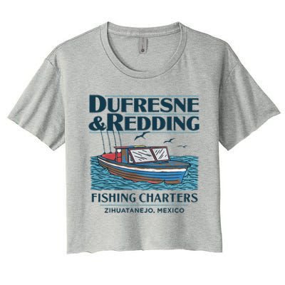 Dufresne And Redding Fishing Charters Women's Crop Top Tee