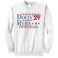 Dolly And Reba 2024 Make America Fancy Again Retro Vintage Sweatshirt