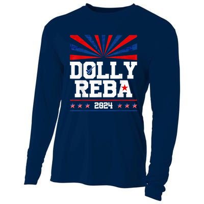 Dolly And Reba 2024 Make America Fancy Again Cooling Performance Long Sleeve Crew