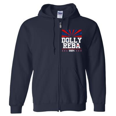 Dolly And Reba 2024 Make America Fancy Again Full Zip Hoodie