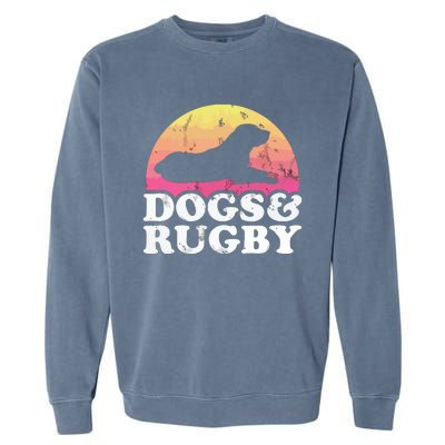 Dogs And Rugby Men Or Womens Dog Garment-Dyed Sweatshirt