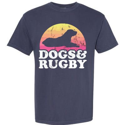 Dogs And Rugby Men Or Womens Dog Garment-Dyed Heavyweight T-Shirt