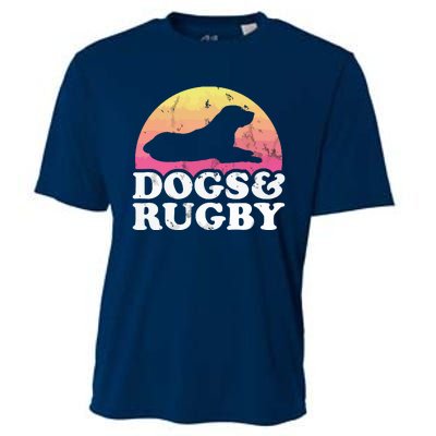 Dogs And Rugby Men Or Womens Dog Cooling Performance Crew T-Shirt