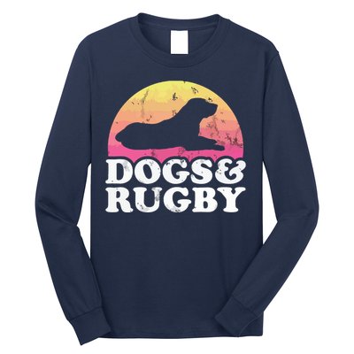 Dogs And Rugby Men Or Womens Dog Long Sleeve Shirt