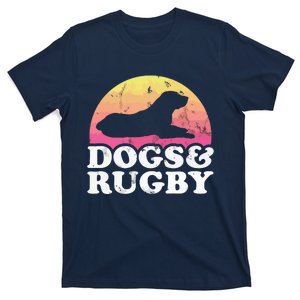 Dogs And Rugby Men Or Womens Dog T-Shirt