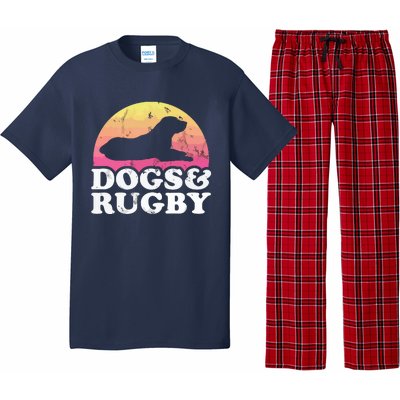 Dogs And Rugby Men Or Womens Dog Pajama Set