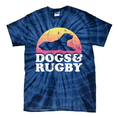 Dogs And Rugby Men Or Womens Dog Tie-Dye T-Shirt