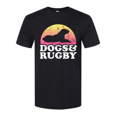 Dogs And Rugby Men Or Womens Dog Softstyle® CVC T-Shirt