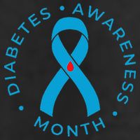 Diabetes Awareness Ribbon Type 1 One Two 2 T1D Hat