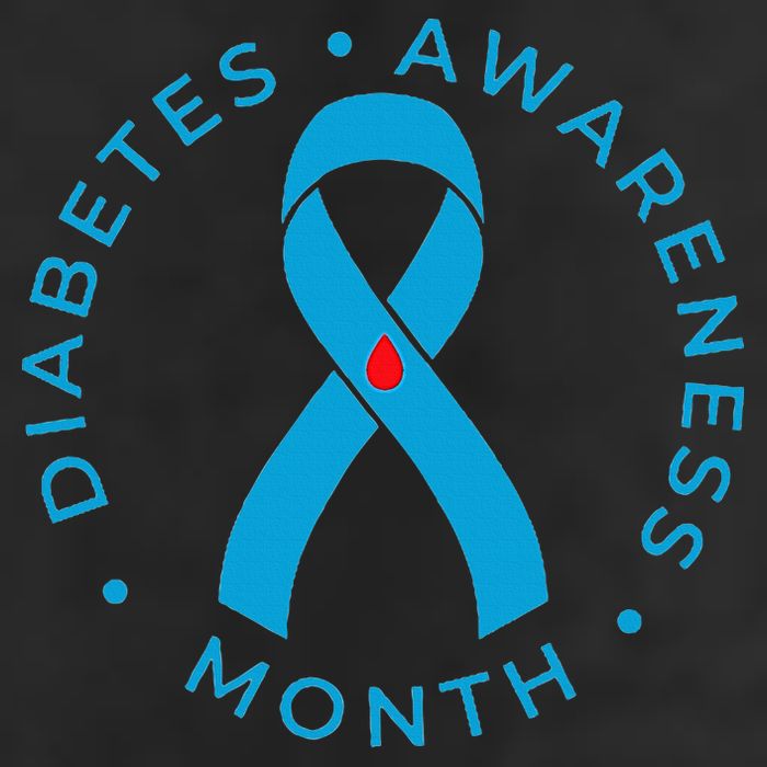 Diabetes Awareness Ribbon Type 1 One Two 2 T1D Hat