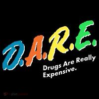 Dare Drugs Are Really Expensive Short Acrylic Beanie