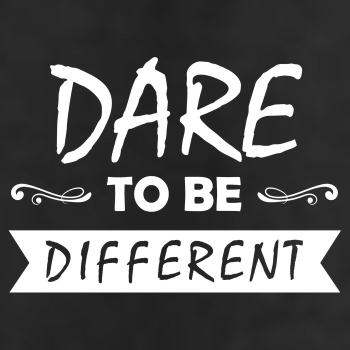 Dare To Be Different 7 Panel Mesh Trucker Snapback Hat